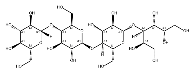 cellotetraitol Structure