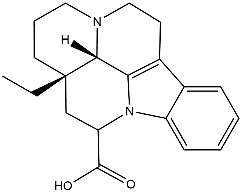 sodium (41S,13aS)-13a-ethyl-2,3,41,5,6,12,13,13a-octahydro- 1H-indolo[3,2,1-de]pyrido[3,2,1-ij][1,5]naphthyridine-12- carboxylate Structure