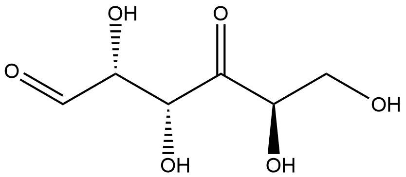D-xylo-Hexos-4-ulose Struktur