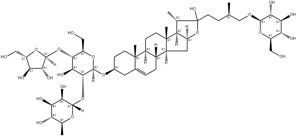 原皂苷PA 结构式