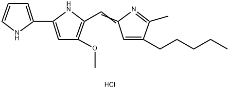 2-Methyl-3-amyl-6-methoxyprodigiosene Structure
