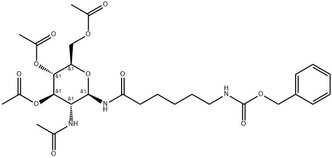 56146-88-4 2-Acetamido-2-deoxy-3,4,6-tri-O-acetyl-N[N-(benzyloxycarbonyl)-ε-aminocaproyl]-β-D-glucopyranosylamine
