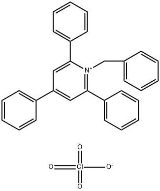 1-Benzyl-2,4,6-triphenylpyridin-1-ium perchlorate Struktur