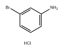 3-Bromoaniline hydrochloride,56967-17-0,结构式