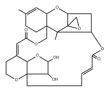 ベルチスポリン 化学構造式