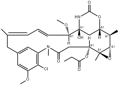 Maytansine, 2-de(acetylmethylamino)-|