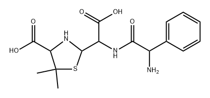 ampicillinoic acid Struktur