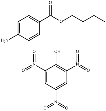 氨苯丁酯苦味酸盐, 577-48-0, 结构式