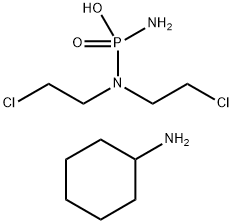 Phosphoramide mustard cyclohexamine salt Structure