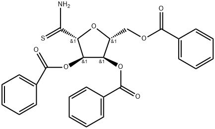 2,5-Anhydro-D-allonothioaMide 3,4,6-Tribenzoate Structure