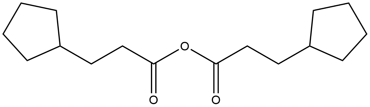 Cyclopentanepropanoic acid, anhydride with cyclopentanepropanoic acid
