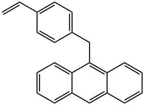 9-[(4-乙烯基苯基)甲基]蒽, 58085-84-0, 结构式