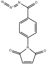 p-Maleimidobenzoic Azide Struktur