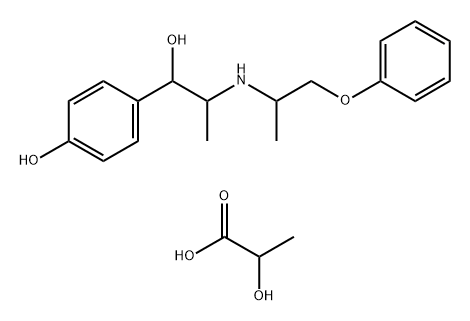 イソクスプリン乳酸塩 化学構造式