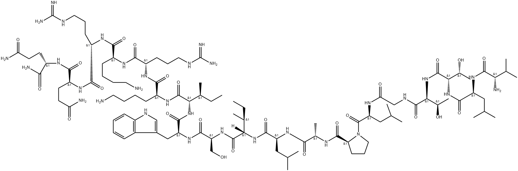 melittin(8-26) Structure