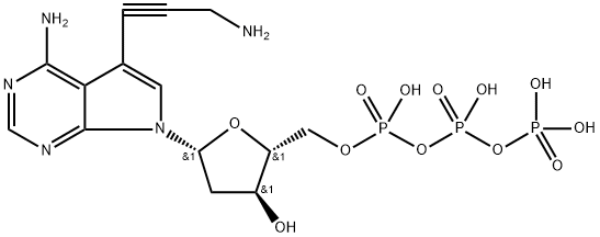 7-Deaza-7-propargylamino-dATP Struktur