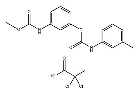 ダラポンメチルエステル 溶液 化学構造式