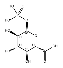 α-d-galacturonic acid 1-phosphate lithium salt Struktur