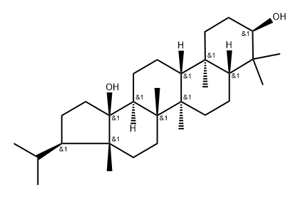 B':A'-Neogammacerane-3α,18α-diol Structure