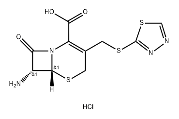 Ceftezole Impurity 3 HCl Structure