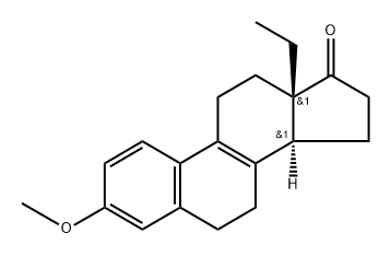 (±)-13-Ethyl-3-methoxygona-1,3,5(10),8-tetraen-17-on