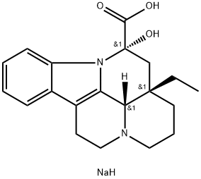 (41S,12S,13aS)-13a-ethyl-12-hydroxy-2,3,41,5,6,12,13,13a-octahydro-1H-indolo[3,2,1-de]pyrido[3,2,1-ij][1,5]naphthyridine-12-carboxylic acid Structure