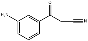 3-(3-氨基苯基)-3-氧代丙腈,59443-93-5,结构式