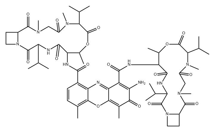 阿托霉素 II, 59481-55-9, 结构式