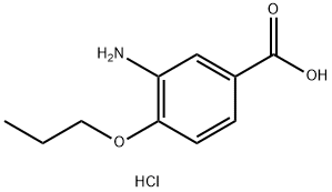 3-Amino-4-propoxybenzoic Acid Hydro Structure