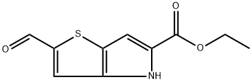 Ethyl 2-formyl-4H-thieno[3,2-b]pyrrole-5-carboxylate|2-甲酰基-4H-噻吩并[3,2-B]吡咯-5-羧酸乙酯