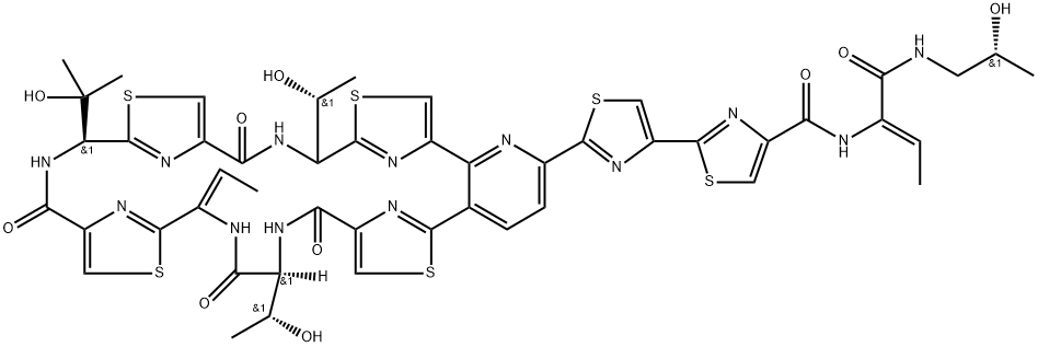 44-O-DeMethylthiocillin II Structure