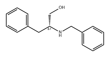 Benzenepropanol, β-[(phenylmethyl)amino]-, (βR)- Struktur