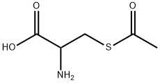 Cysteine,  acetate  (ester)  (9CI) Struktur