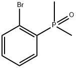 (2-Bromophenyl)dimethylphosphine oxide Structure
