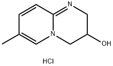 7-甲基-2H,3H,4H-吡啶并[1,2-A]嘧啶-3-醇盐酸盐 结构式