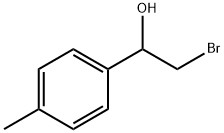 Benzenemethanol, α-(bromomethyl)-4-methyl- Structure