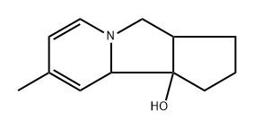 1H-Cyclopent[a]indolizin-9b(9aH)-ol,2,3,3a,4-tetrahydro-8-methyl-,radicalion(1+),(3aR,9aS,9bS)-rel-(9CI)|