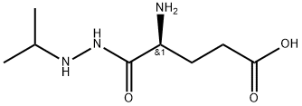 N'-(1-Methylethyl)-L-α-glutamyl hydrazide Structure