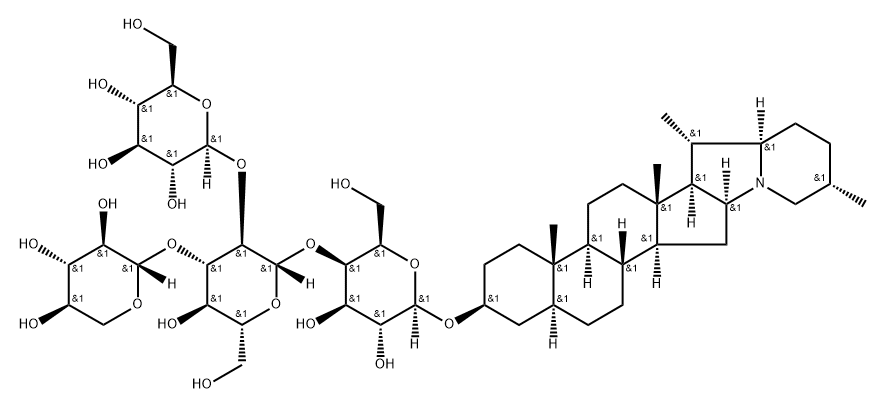 垂茄碱, 6077-69-6, 结构式