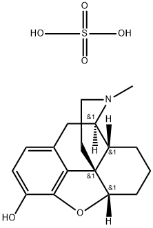 Desomorphine sulfate dihydrate Structure