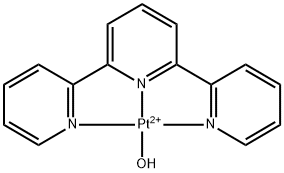 PLATINUM(II)(2,2:6,12-TERPYRIDINE)CHLORIDEHYDRATE, 60819-03-6, 结构式