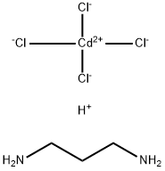 propyldiammonium cadmium tetrachloride Structure