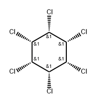 θ-HCH Struktur
