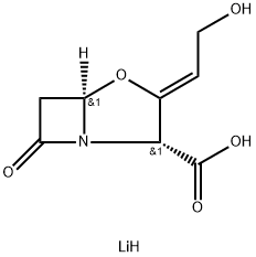 克拉维酸锂, 61177-44-4, 结构式