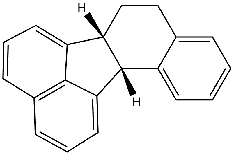 Benzo[j]fluoranthene, 6b,7,8,12b-tetrahydro-, cis- (9CI)
