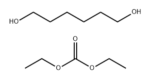 Carbonic acid, diethyl ester, polymer with 1,6-hexanediol Struktur