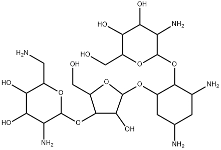 6-デオキシパロモマイシン 化学構造式