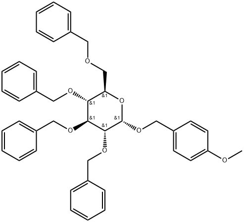 α-D-Glucopyranoside, (4-methoxyphenyl)methyl 2,3,4,6-tetrakis-O-(phenylmethyl)-