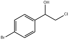 Benzenemethanol, 4-bromo-α-(chloromethyl)- Structure