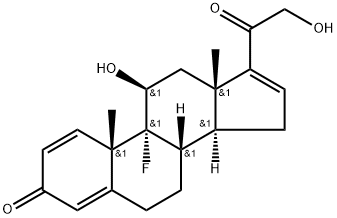 Desoximetasone Impurity A,61618-63-1,结构式